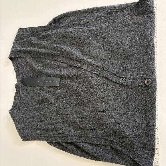 Isabel Benenato AW11 Cashmere Cardigan Vest L - Picture 7 of 8
